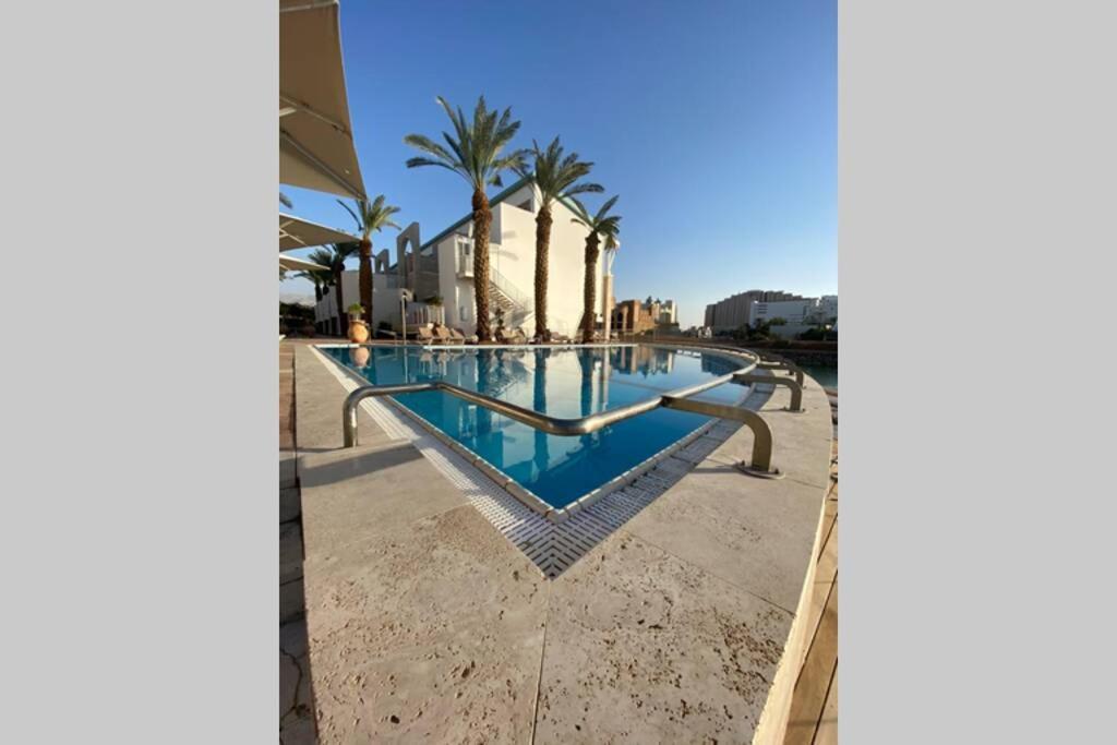 Haverim Ba'Lagouna Amazing Duplex 3Br Front Sea Apartamento Eilat Exterior foto