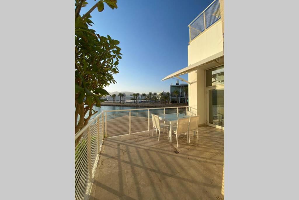 Haverim Ba'Lagouna Amazing Duplex 3Br Front Sea Apartamento Eilat Exterior foto